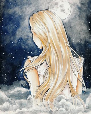 Kylah's painting from a scene in Air Born